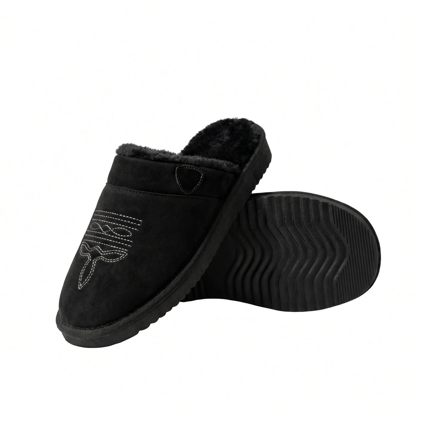 Pantufla western negro Milano Vibes