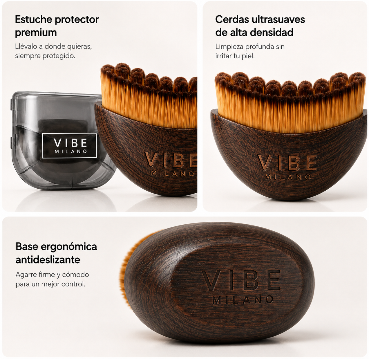 Cepillo Facial Milano