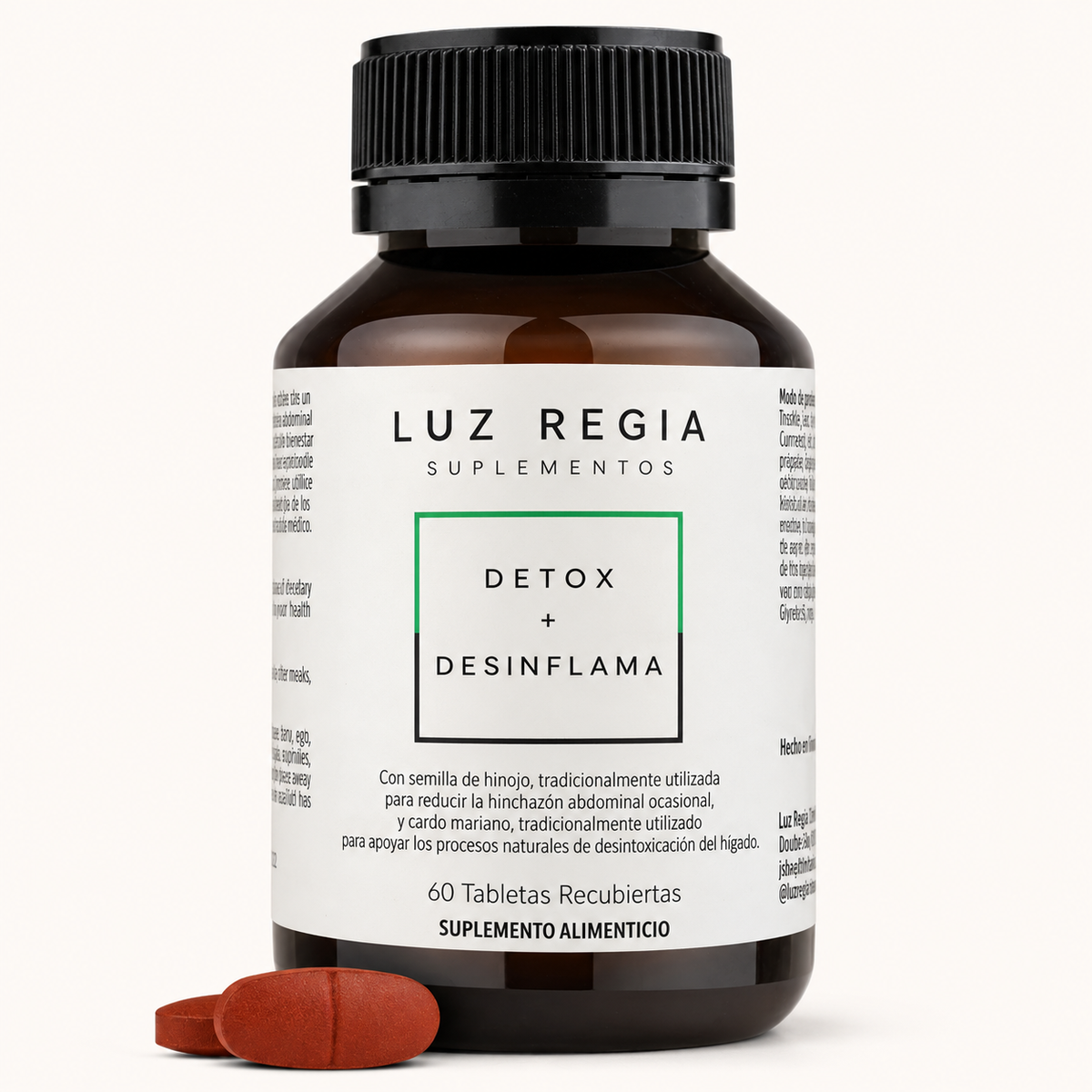 Detox + Desinflama — Luz Regia Suplements